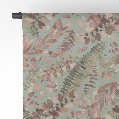 Ninola Design Ferns Foliage Nature Green Single Panel Sheer Window Curtain - Deny Designs 5 Ninola Design Ferns Foliage Nature Green Single Panel Sheer Window Curtain - Deny Designs - Image 3