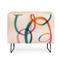 ThirtyOne Illustrations Love And Aberration Black Legged Credenza - Deny Designs -Deny Designs Shop GUEST a570fa55 8daf 463a 89be d70109ae0f5f