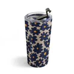 Miho Mini Floral Garden 2 Travel Mug 20 Oz Stainless Steel Travel Mug - Deny Designs