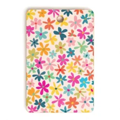 Garima Dhawan Wild Flowers 11 Cutting Board - Rectangle -Deny Designs Shop GUEST a5cd92bb 7240 48ab ba03 bcf316a5f8d3