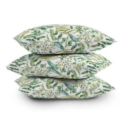 Ninola Design Botanical Collection Square Throw Pillow Green - Deny Designs -Deny Designs Shop GUEST a62ef14e 20c0 404f bf57 9fe1d2b1eb6e