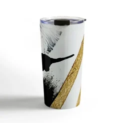 Alyssa Hamilton Art Armor 8 A Minimal Abstract Pie 20 Oz Stainless Steel Travel Mug - Deny Designs -Deny Designs Shop GUEST a6398f7a f6f8 4d97 bf4c f6326b3ad1bc