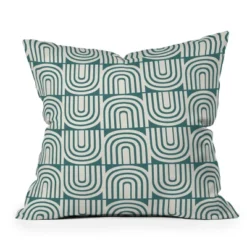 Deny Designs Heather Dutton Refraction Rainbow Square Outdoor Throw Pillow Teal/Cream -Deny Designs Shop GUEST a699c1b7 d26b 4383 93e8 ebef2e988051
