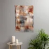 Ninola Design Western Dunes Abstract Watercolor Fiber Wall Hanging - Deny Designs