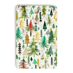 Ninola Design Colorful Christmas Trees Yuletide Cutting Board - Deny Designs -Deny Designs Shop GUEST a7c6274a e6e9 49dd 8da7 43fcf2b9a5af