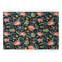 Heather Dutton Poppy Meadow Midnight Looped Vinyl Welcome Mat - Society6 13 Heather Dutton Poppy Meadow Midnight Looped Vinyl Welcome Mat - Society6 -Deny Designs Shop GUEST a7f2de60 0b18 4882 b618 22b425bba9dc