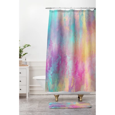 Abstract Cloud Bath Mat (36"x24") Purple - Deny Designs 4 Abstract Cloud Bath Mat (36"x24") Purple - Deny Designs - Image 2