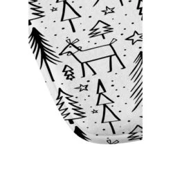 Heather Dutton Winter Wonderland Christmas Memory Foam Bath Mat Black/White - Deny Designs -Deny Designs Shop GUEST a8a27402 ed3f 4eb4 bc04 b5bfab1ae5f7