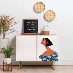 Maritza Lisa Always Looking Up Credenza - Deny Designs
