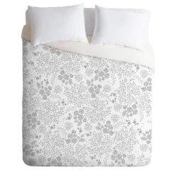 Iveta Abolina Camellia Garden Duvet Set Gray - Deny Designs -Deny Designs Shop GUEST a92f60c6 de28 4eef baf7 19b44abad55e