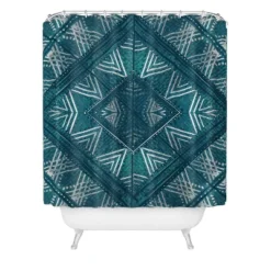 RosebudStudio Real Living Shower Curtain Gray - Deny Designs