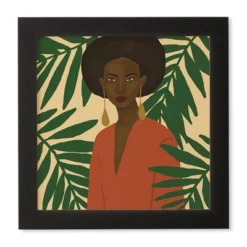 Nawaalillustrations No.kita Framed Wall Art Black - Deny Designs -Deny Designs Shop GUEST aa029e27 56cc 4e03 8cc2 ce137f317111