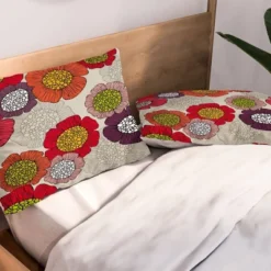 Valentina Ramos Selene Pillow Sham Standard Pink - Deny Designs