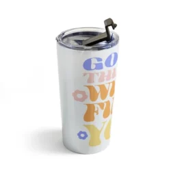 Emanuela Carratoni Good Things Will Find You 20 Oz Stainless Steel Travel Mug - Deny Designs