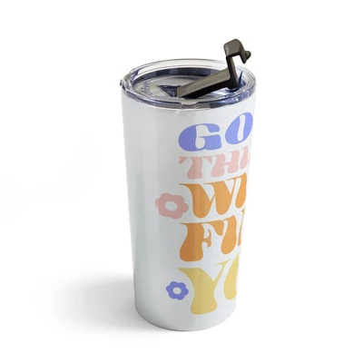Emanuela Carratoni Good Things Will Find You 20 Oz Stainless Steel Travel Mug - Deny Designs 3 Emanuela Carratoni Good Things Will Find You 20 Oz Stainless Steel Travel Mug - Deny Designs