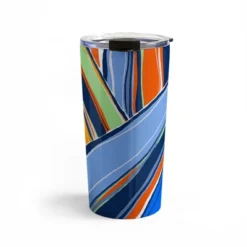DorisciciArt Autumn Stripes Travel Mug 20 Oz Stainless Steel Travel Mug - Deny Designs -Deny Designs Shop GUEST ac928929 81a8 49bd bd7e 670429b5d82b