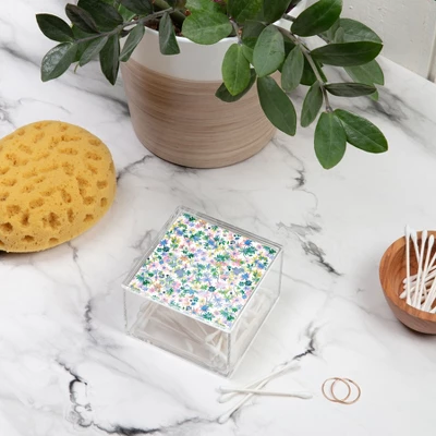 Ninola Design Daisies Spring Bloom 4" X 4" Acrylic Box - Deny Designs 4 Ninola Design Daisies Spring Bloom 4" X 4" Acrylic Box - Deny Designs - Image 2