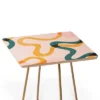 ThirtyOne Illustrations Streamers Side Table - Deny Designs -Deny Designs Shop GUEST ad480265 4581 4d5b 84a9 a18fb7428058
