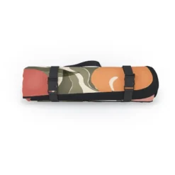 Cuss Yeah Designs Abstract Peaches Picnic Blanket - Deny Designs
