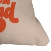 Rhianna Marie Chan 'Cool To Be Kind' Outdoor Throw Pillow Orange - Deny Designs -Deny Designs Shop GUEST b03835cc e265 4c63 a197 b280d85d91ee