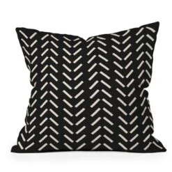 Nick Quintero Herringbone Square Throw Pillow Black/White - Deny Designs 9 Nick Quintero Herringbone Square Throw Pillow Black/White - Deny Designs -Deny Designs Shop GUEST b095d486 ba8f 4064 925c 359a30203e7b