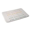 Amber Young 'You Are Loved' Rainbow Bath Mat Pink - Deny Designs -Deny Designs Shop GUEST b0b11c20 d42e 43b3 98e4 1e8cf021259d
