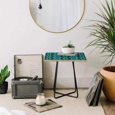 Megan Galante Futuristic Ogee Side Square Table - Deny Designs 5 Megan Galante Futuristic Ogee Side Square Table - Deny Designs - Image 3