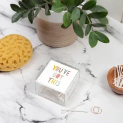Alice Rebecca Potter You've Got This 4" X 4" Acrylic Box - Deny Designs -Deny Designs Shop GUEST b2421751 4fe5 4b7d bb5a 822bf823938d