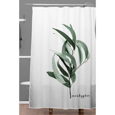 Gale Switzer Eucalyptus Australian Gum Tree Shower Curtain Green - Deny Designs 3 Gale Switzer Eucalyptus Australian Gum Tree Shower Curtain Green - Deny Designs