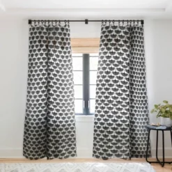 Caroline Okun Majestic Crane Single Panel Sheer Window Curtain - Deny Designs -Deny Designs Shop GUEST b4646c6c 811b 4b9d 9f2d fea02cc2d695