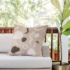 26"x26" Deny Designs Cortney Herron Abstract Outdoor Throw Pillow: Polyester Fill, Plain Weave, All Ages, Sewn Seam Closure