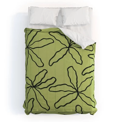 Jae Polgar Party Comforter Set Green - Deny Designs 6 Jae Polgar Party Comforter Set Green - Deny Designs - Image 4