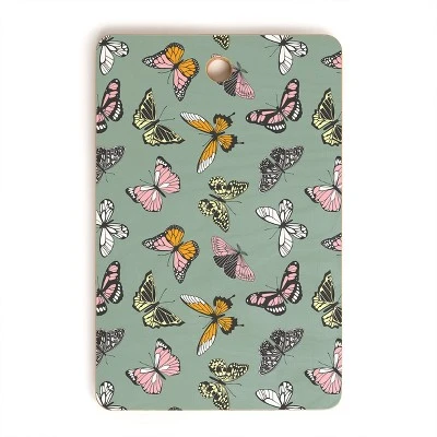 Emanuela Carratoni Wild Butterflies Cutting Board - Deny Designs 6 Emanuela Carratoni Wild Butterflies Cutting Board - Deny Designs - Image 4