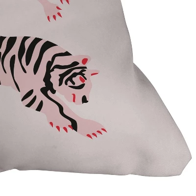 16"x16" Anneamanda Fierce Females Throw Pillow Pink - Deny Designs 4 16"x16" Anneamanda Fierce Females Throw Pillow Pink - Deny Designs - Image 2