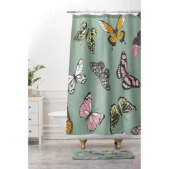 Emanuela Carratoni Wild Butterflies Memory Foam Bath Mat - Deny Designs -Deny Designs Shop GUEST b7e1f412 ea4c 4cf9 856e 90b6a077e3b9