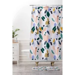 Marta Barragan Camarasa Terrazzo Brushstrokes Memory Foam Bath Mat - Deny Designs -Deny Designs Shop GUEST b8678539 ec52 44b6 adad 16563bfa713a
