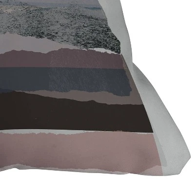 16"x16" Mareike Boehmer Striped Square Throw Pillow Gray - Deny Designs 4 16"x16" Mareike Boehmer Striped Square Throw Pillow Gray - Deny Designs - Image 2