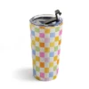Iveta Abolina Eclectic Checker Check Cream Travel Mug 20 Oz Stainless Steel Travel Mug - Deny Designs -Deny Designs Shop GUEST b9b48811 846d 48ba b298 3eb0611e2621