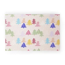 Showmemars Xmas Forrest Pattern Looped Vinyl Welcome Mat - Society6 -Deny Designs Shop GUEST b9bf29ff 2e67 4c49 9e50 fdc0f3cbc583