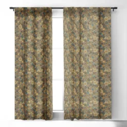 1pc Blackout Window Curtain Panel - Deny Designs