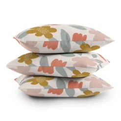 16"x16" Deny Designs Menina Lisboa Spring Colorful Flowers Square Outdoor Throw Pillow Blue -Deny Designs Shop GUEST ba92a024 28ab 4c8c b00e 2dc0182931ba