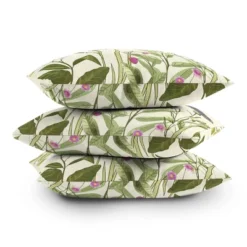 18"x18" Deny Designs Nadja Little Blooming Wildflowers Square Outdoor Throw Pillow Beige -Deny Designs Shop GUEST bb80abc9 40d2 4eae aae6 1f5396bee471