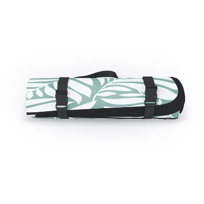 Heather Dutton Flowing Leaves Seafoam Picnic Blanket - Deny Designs 3 Heather Dutton Flowing Leaves Seafoam Picnic Blanket - Deny Designs