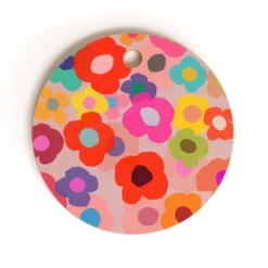 Garima Dhawan Poppy 6 Cutting Board - Round -Deny Designs Shop GUEST bc119d71 cdd2 42af 8dc2 3c0eafdc2062