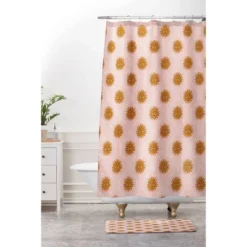 Deny Designs Krissy Mast Suns In Pink And Gold Shower Curtain 5 Deny Designs Krissy Mast Suns In Pink And Gold Shower Curtain -Deny Designs Shop GUEST bc56ac61 2482 4520 8b60 f3f3f5003bd2