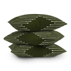 Summer Sun Home Art Geo Square Throw Pillow Green - Deny Designs -Deny Designs Shop GUEST bcac6953 eabd 41ba 8bc3 4fa98d140e3c