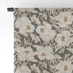 Holli Zollinger Indra Poppy Dark Single Panel Sheer Window Curtain - Deny Designs -Deny Designs Shop GUEST bd9b620a 3843 4642 819d ec02da7ef619