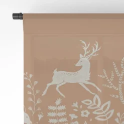 Pimlada Phuapradit Winter Forest 2 50" X 64" Single Panel Sheer Window Curtain - Deny Designs -Deny Designs Shop GUEST bdc7c00c 281b 4cdb 9818 6176b4ac40ef