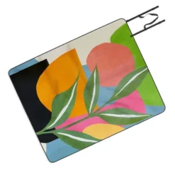 Nadja Minimal Modern Abstract Leaves Picnic Blanket - Deny Designs -Deny Designs Shop GUEST be2eda39 39d7 4426 a581 b661e7c367c3