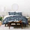 Iveta Abolina Oslo Winter Duvet Cover Set Blue - Deny Designs -Deny Designs Shop GUEST bfbdce6a 7e93 49f2 b448 e6ba457847a7